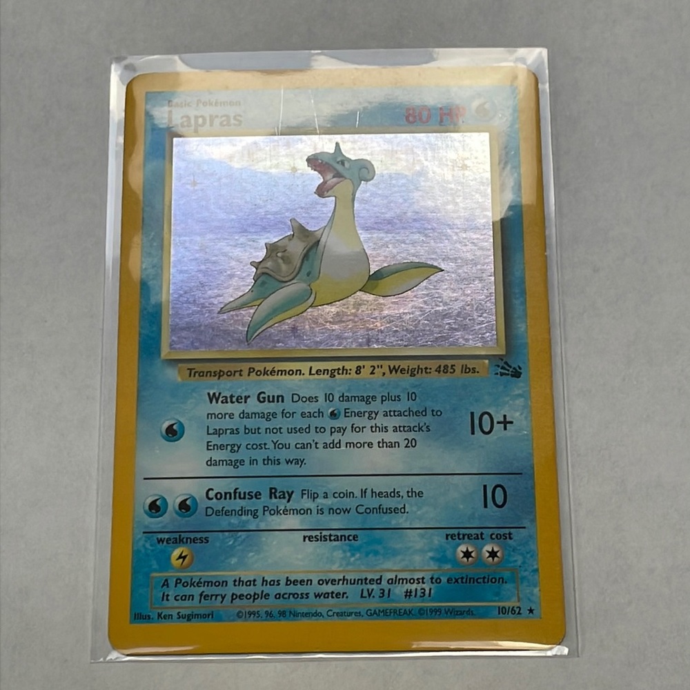 Lapras #10 Pokemon Fossil